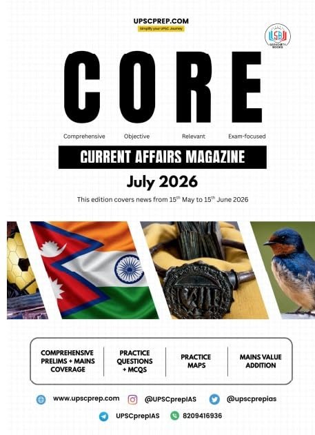 CORE Current Affairs Magazine, July 2026