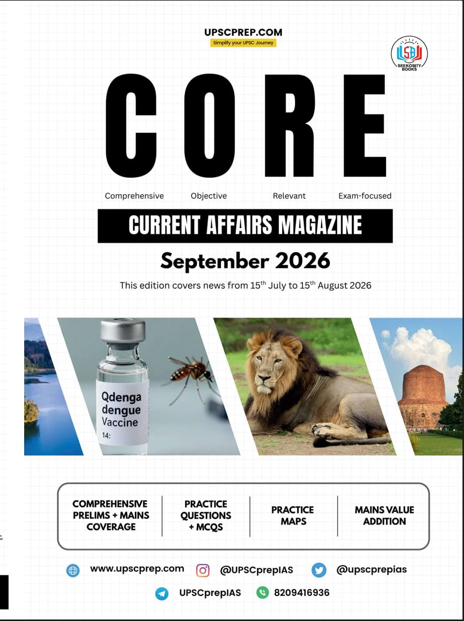 CORE Current Affairs Magazine, September 2026